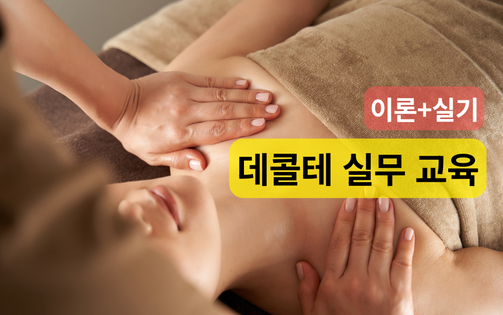 [7/8,수][데콜테실전/충남 예산] 데콜테 실무 교육 (이론+실습)